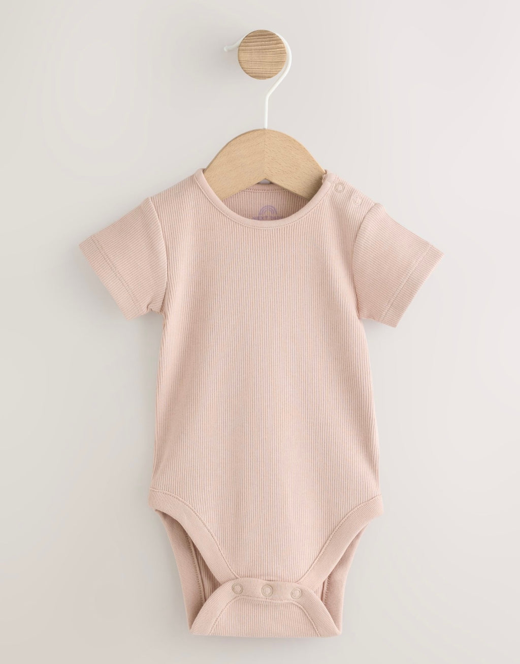 Purple Floral Baby Jersey Dungarees and
Bodysuits Set 2 Pieces