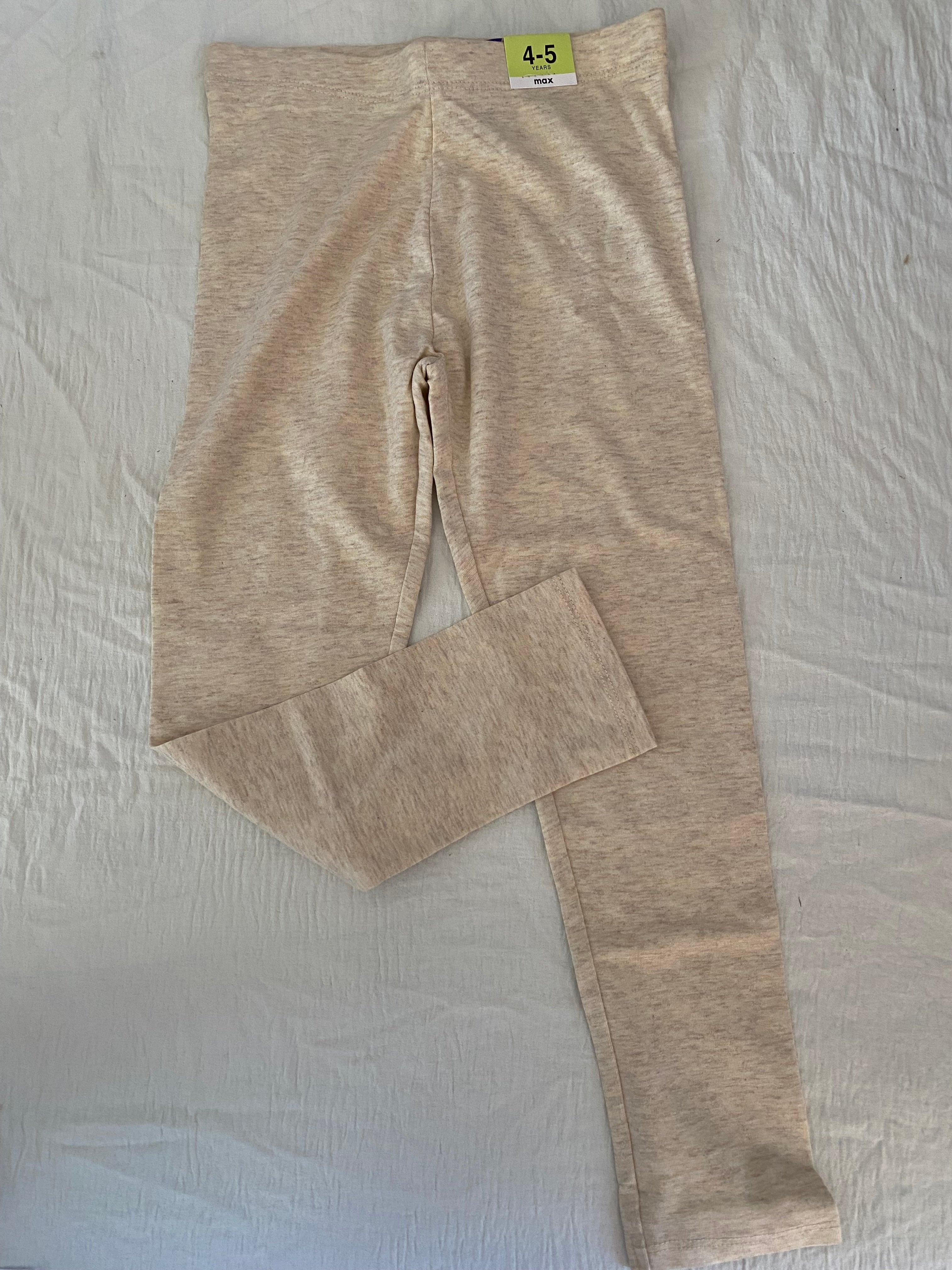 1pc Girl Beige Leggings (immediate)
