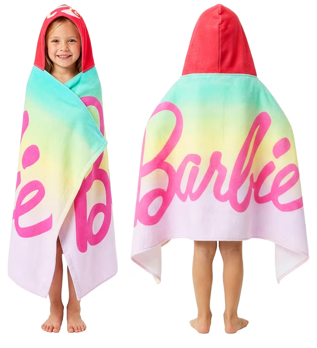 Barbie Hooded Towels for Girls