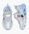 Disney Girls Frozen Print Light-Up Ankle Sneakers