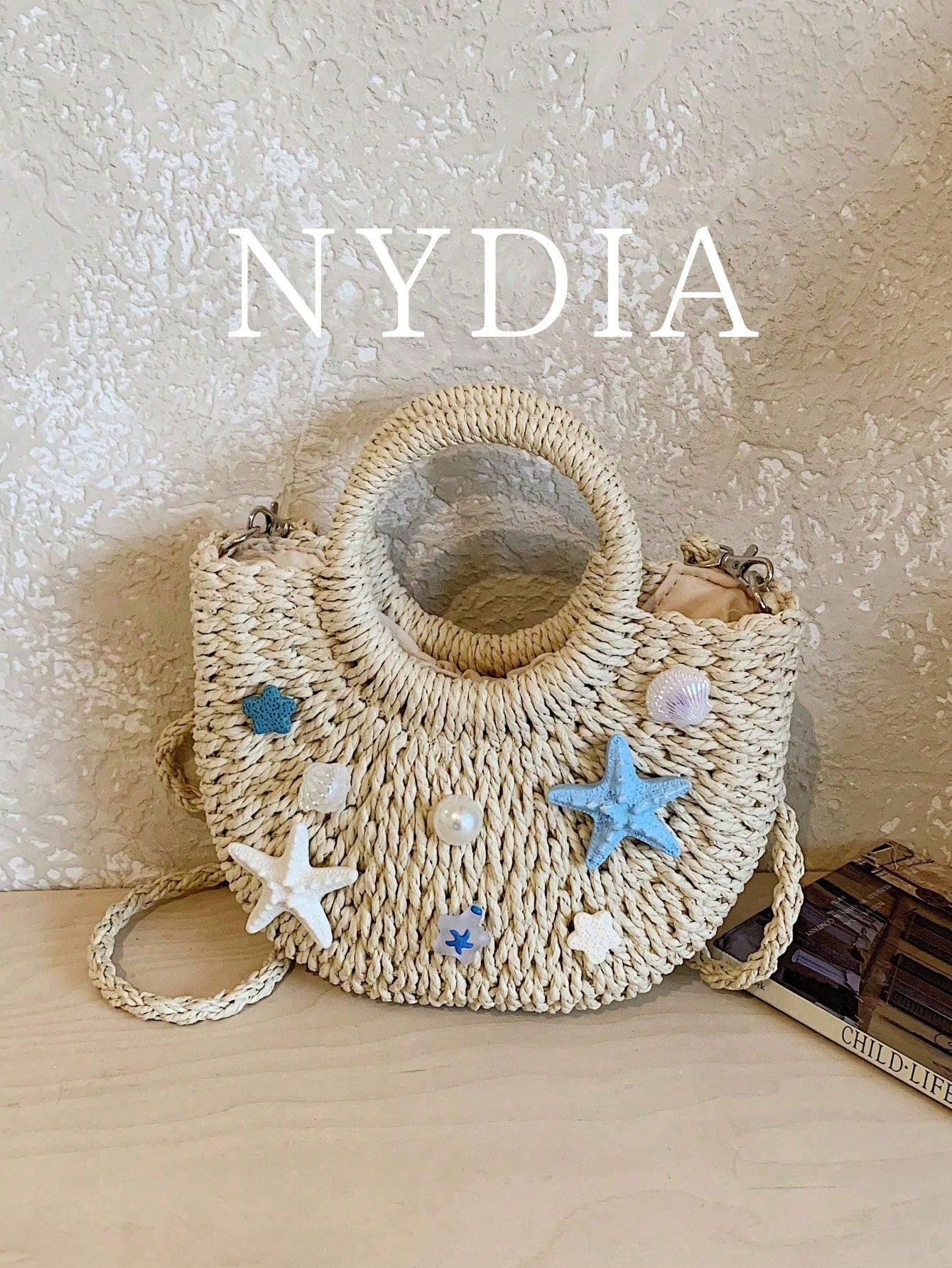 Ocean Woven Beach Bag