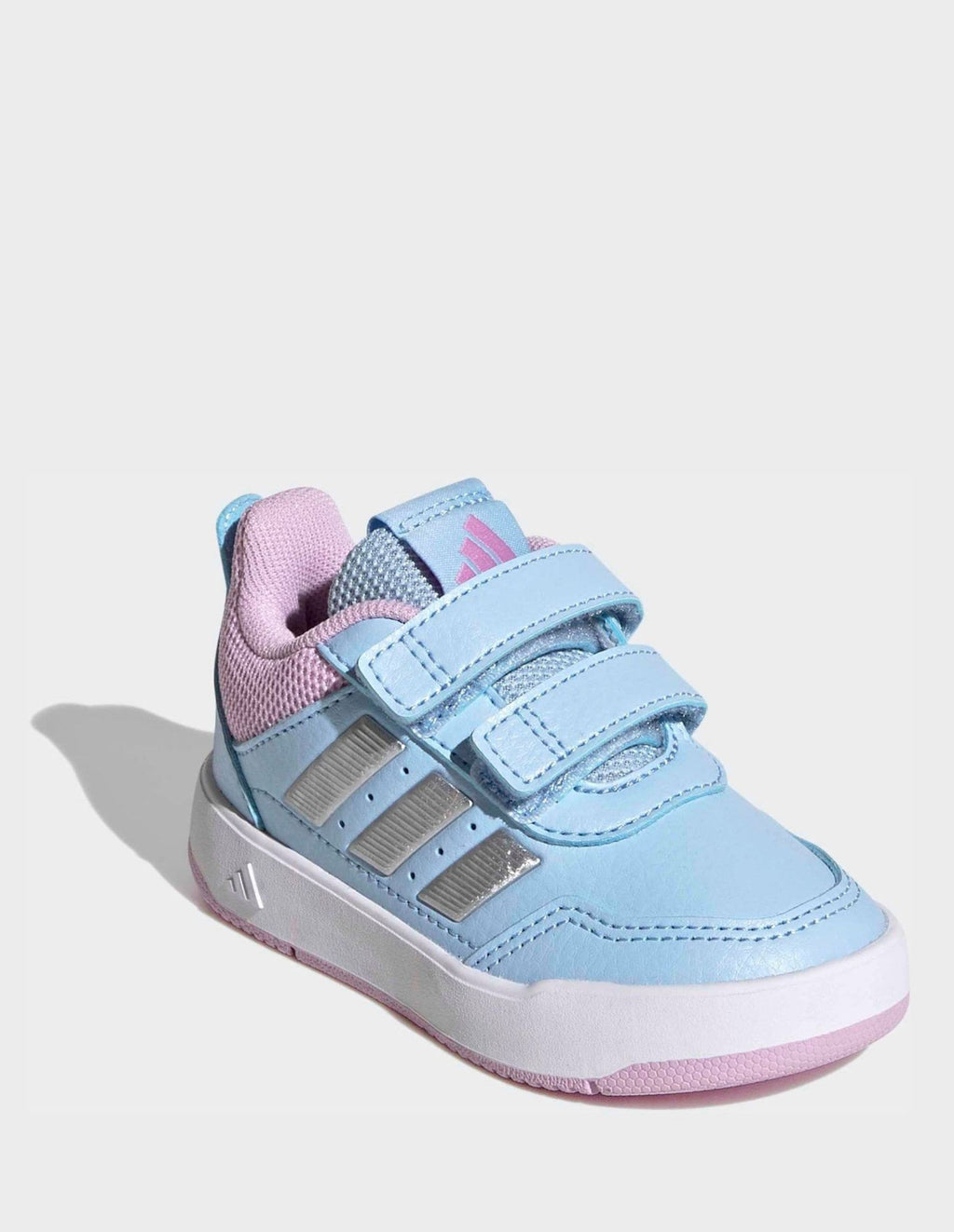 adidas Blue/Pink Hook and Loop Tensaur Sport 3.0 Infant Trainers