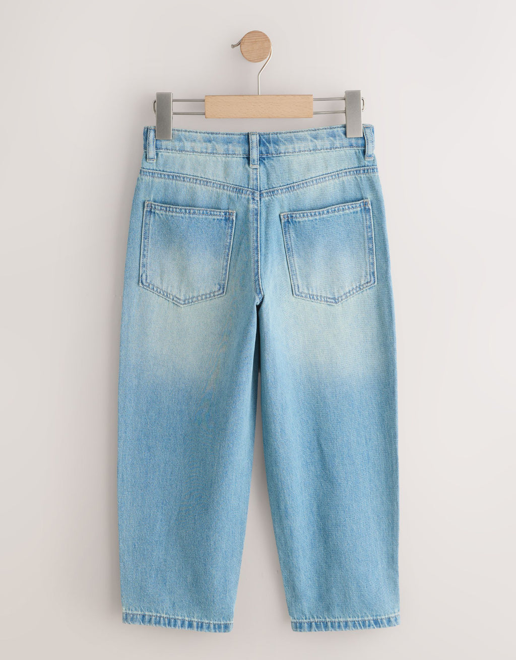 Blue Tint Baggy Tapered Authentic Jeans