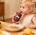1pc 180ml/6oz Mini Silicone Straw Cup