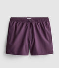 A pair of textured swimming shorts with a drawstring waistline