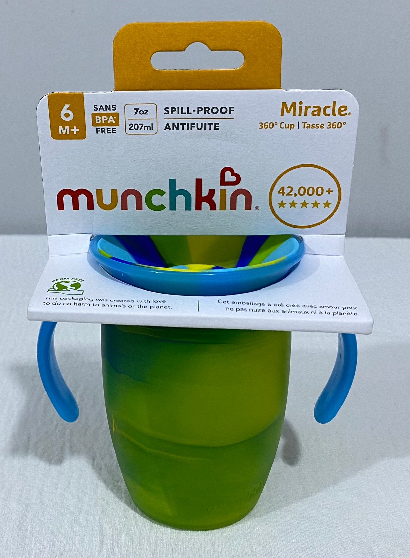 Blue munchkin 360 cup 6m+ (immediate)