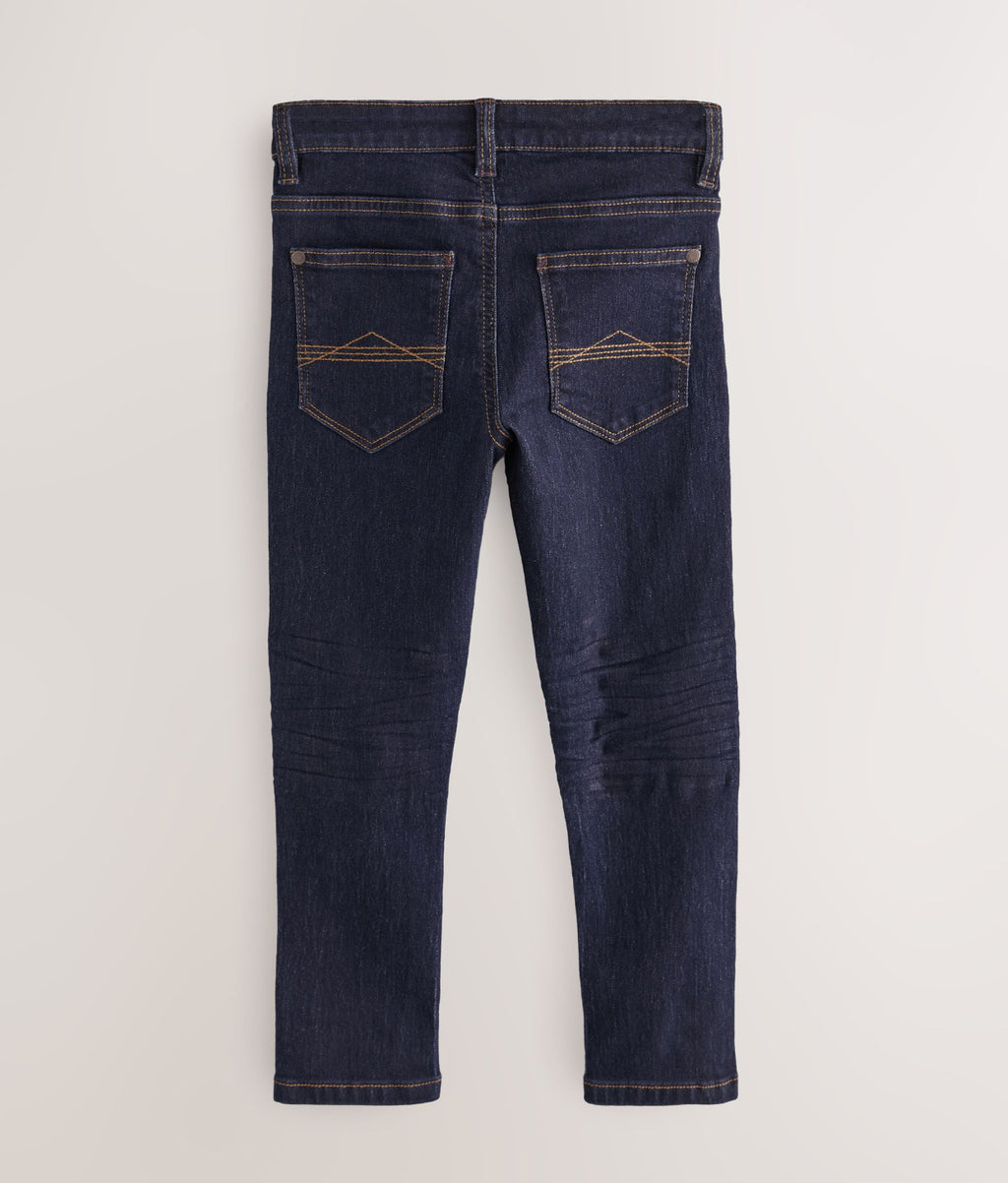 Blue Dark Skinny Fit Stretch Jeans