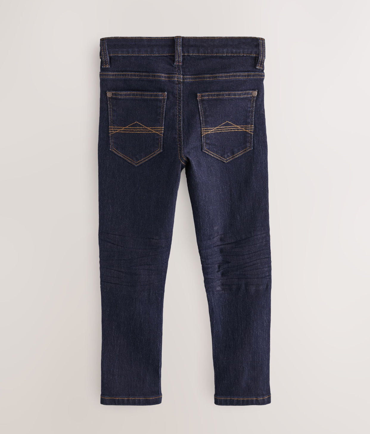Blue Dark Skinny Fit Stretch Jeans