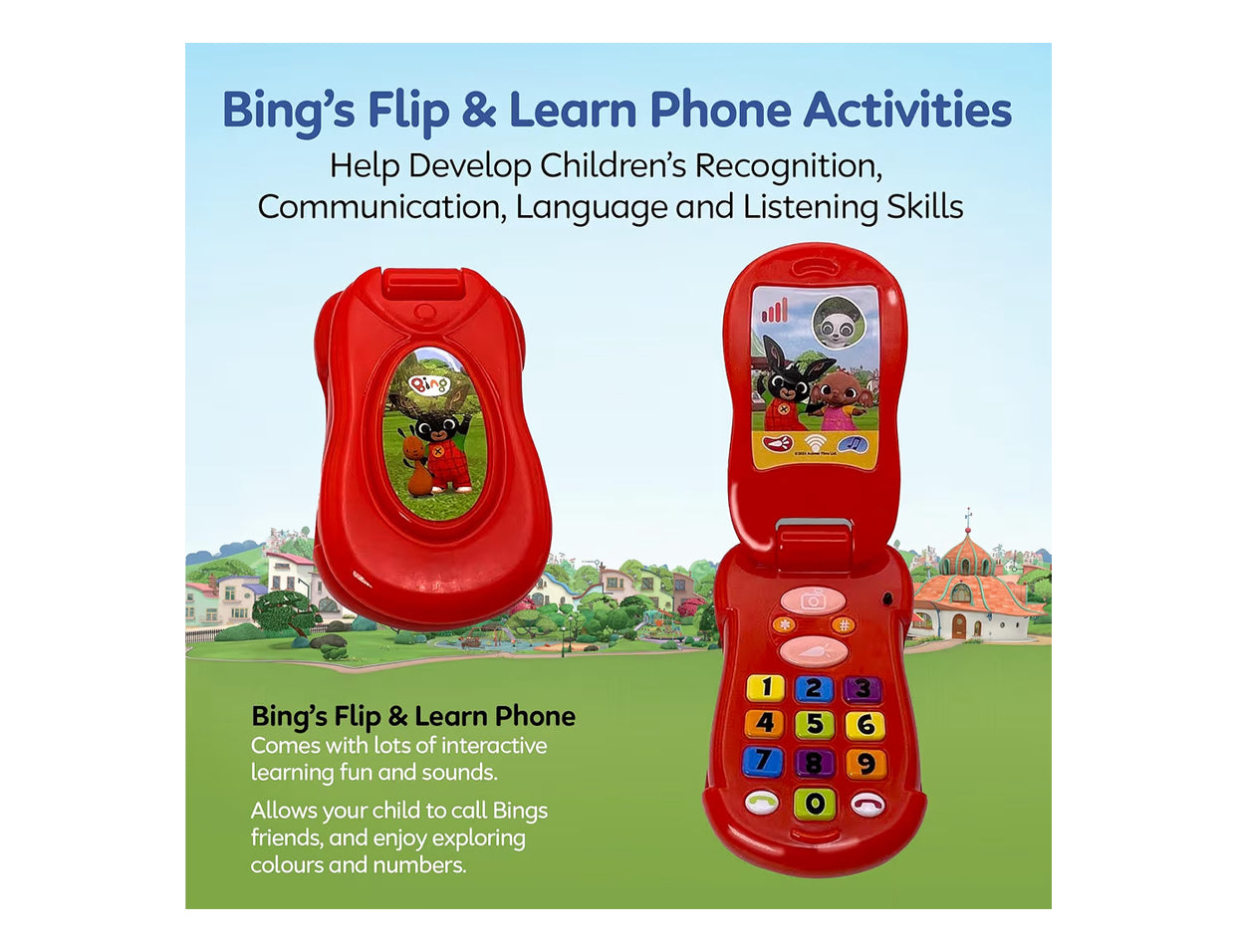 Bing - Flip & Learn Phone For Kids