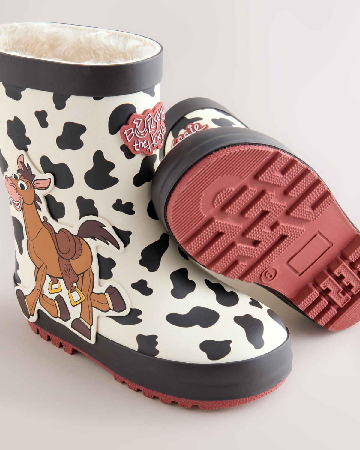 Black/White/Red Toy Story Wellies