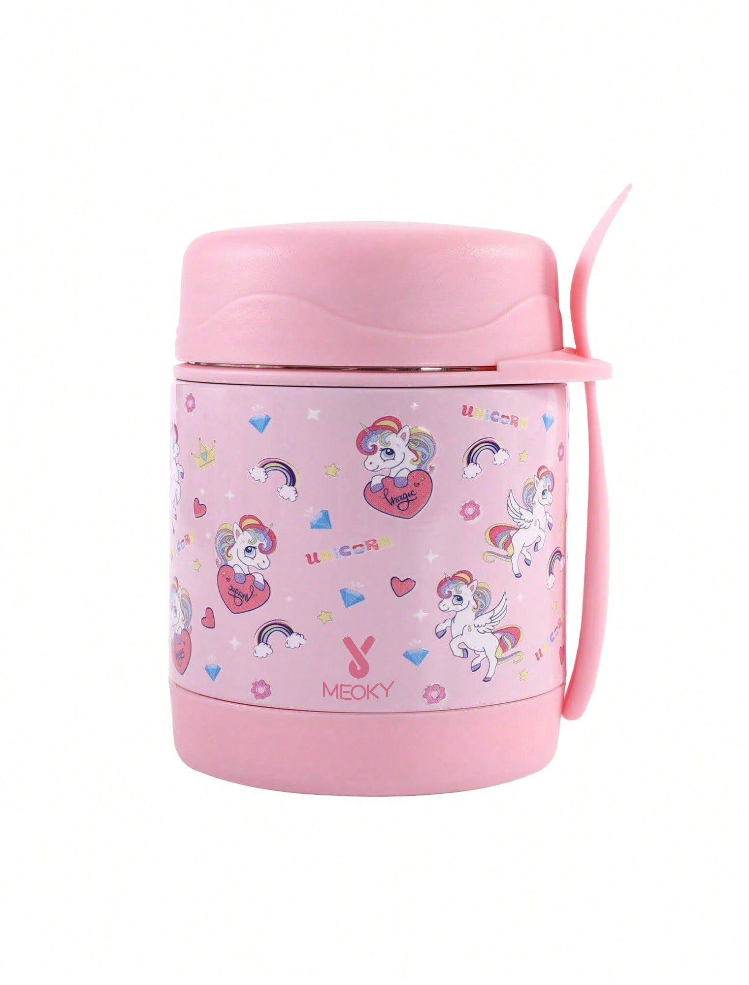 Meoky 300ml Stainless Steel Vacuum Insulated Food Jar
