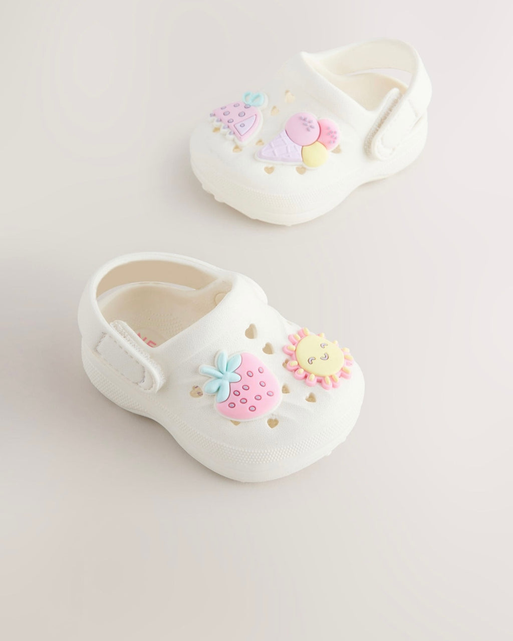 White Character Baby EVA Clogs