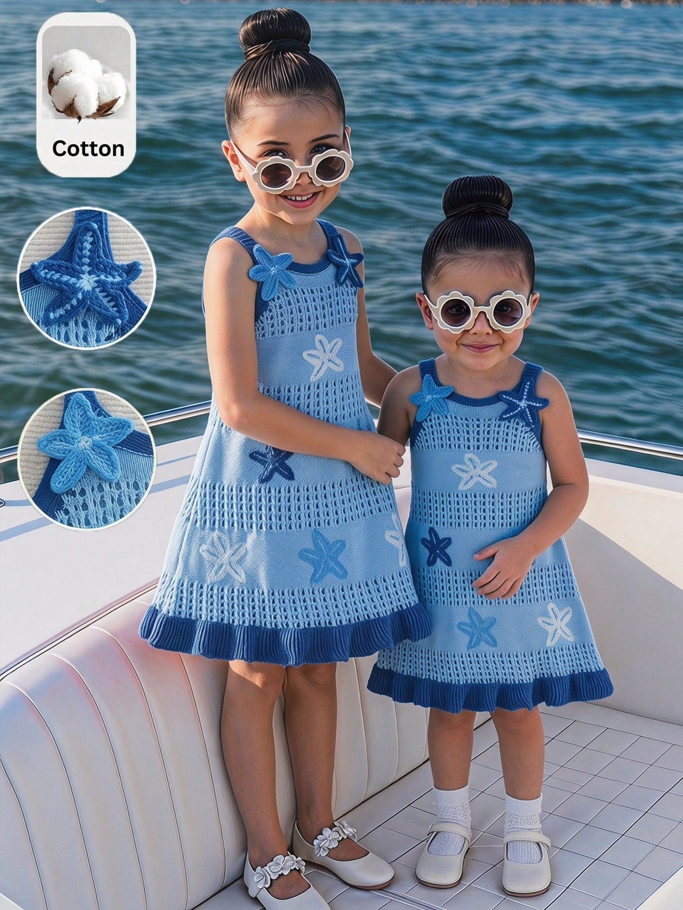 Young Girls Knitted Camisole Dress