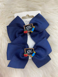 2pcs school hair clips