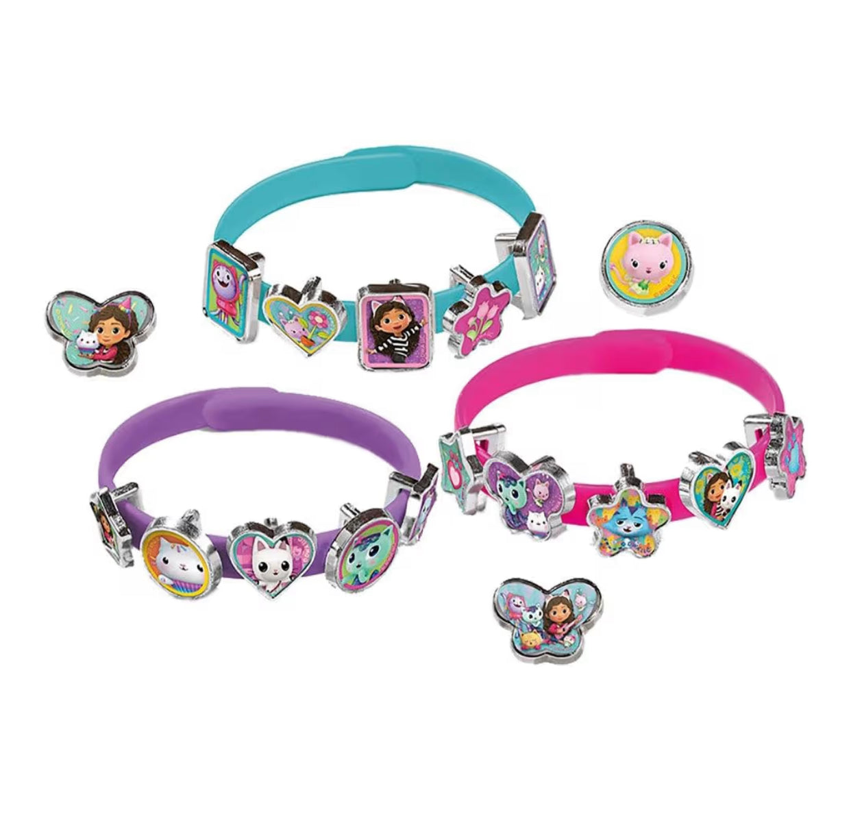 Gabby's Bracelet Set with 18 Different Pendants Making Kit