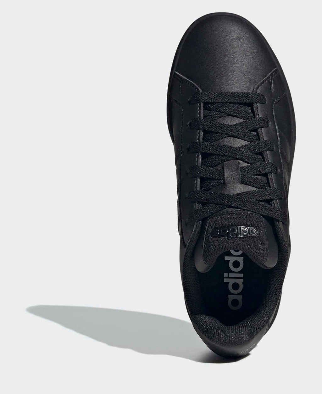 adidas Black Grand Court 3.0 Junior Trainers