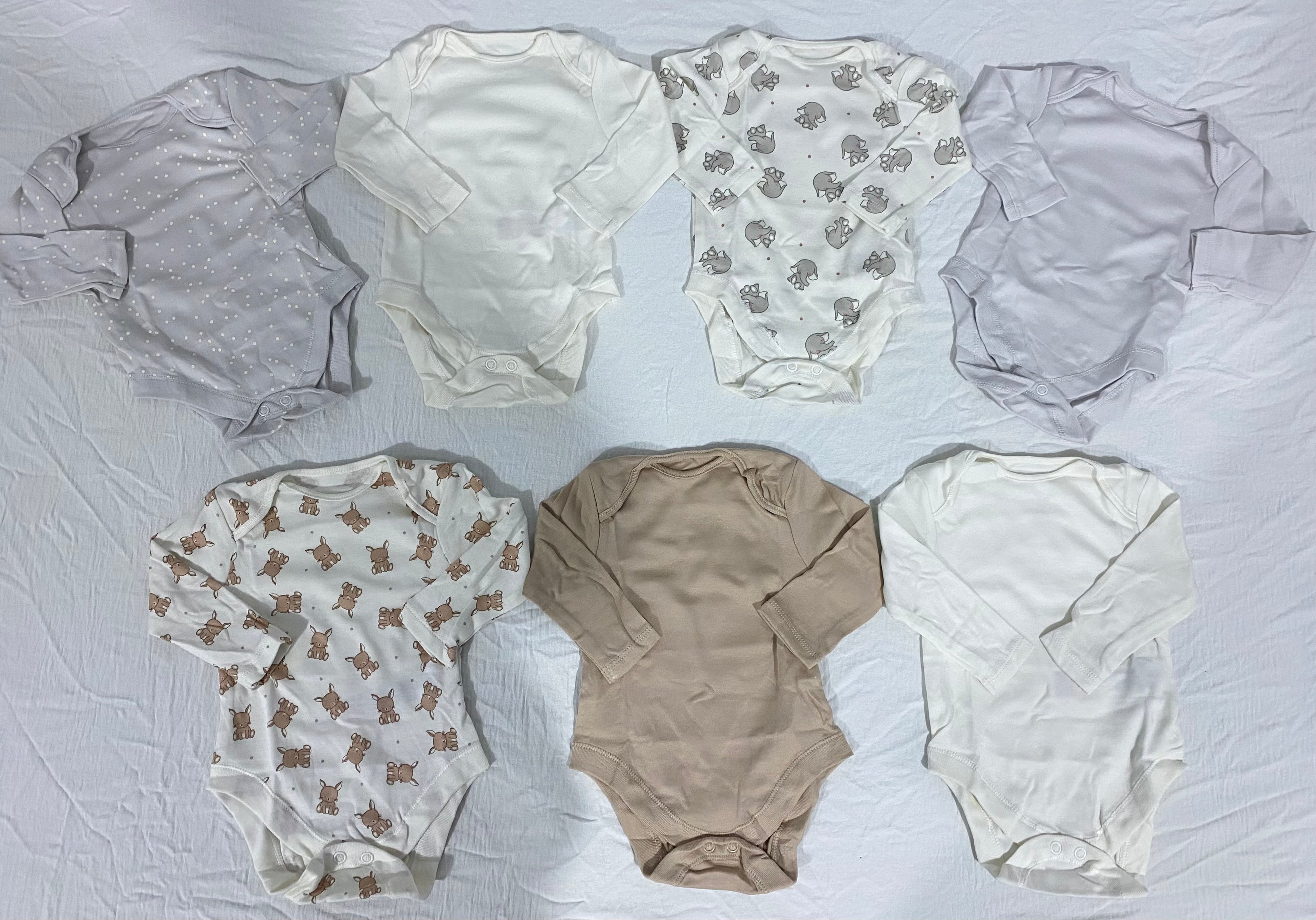 7 Long Sleeve Bodysuit Set (immediate)