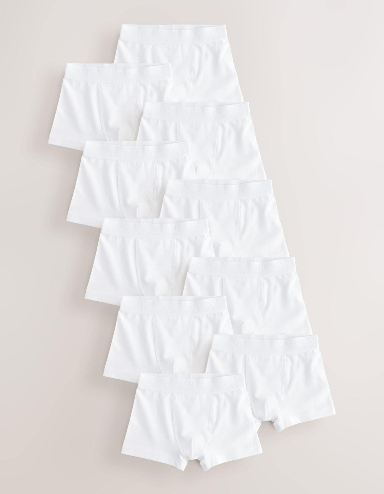 White Trunks 10 Pack