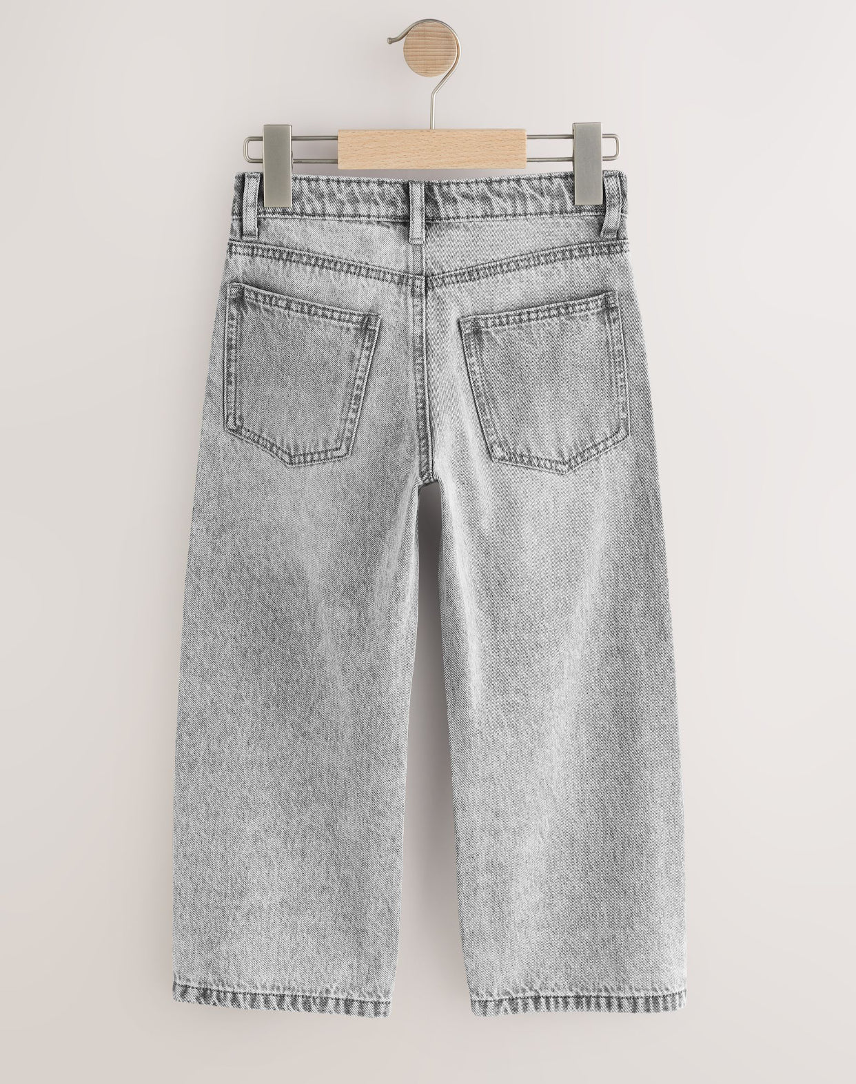 Light Grey Wide Fit Authentic Jeans
