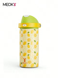 Meoky 530 ml Vacuum Insulated Water Bottle With 2-In-1 Straw And Spout Lid