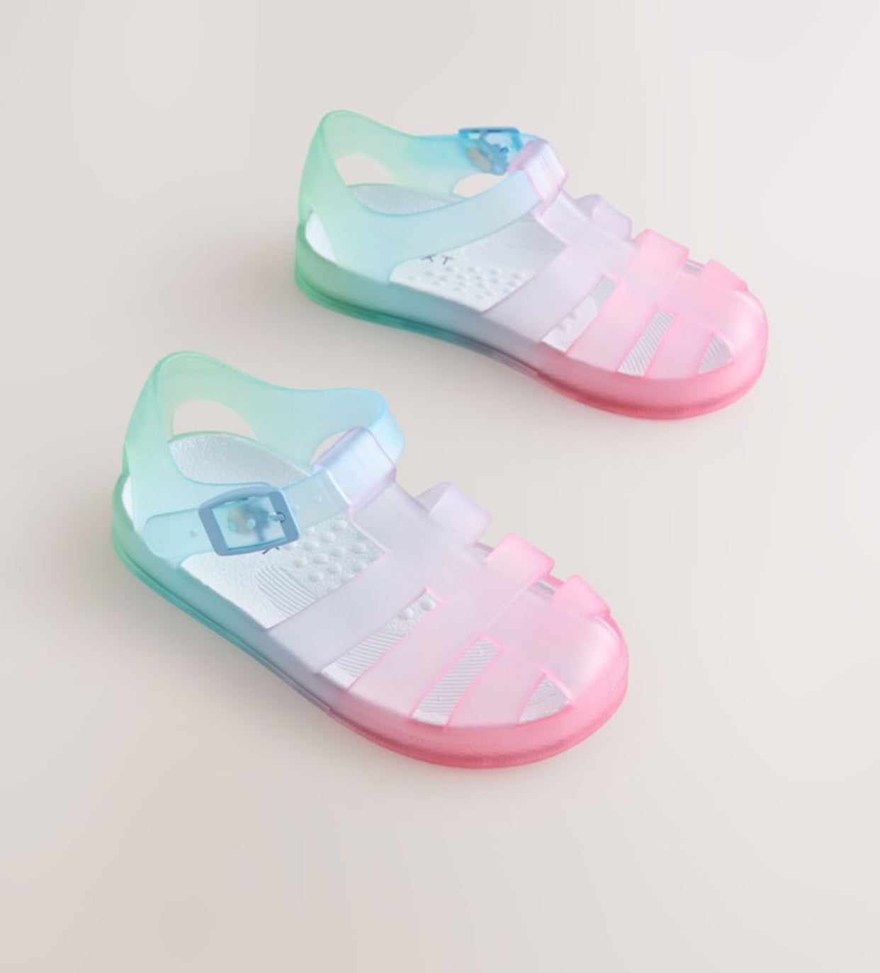 Pink/Blue Jelly Sandals