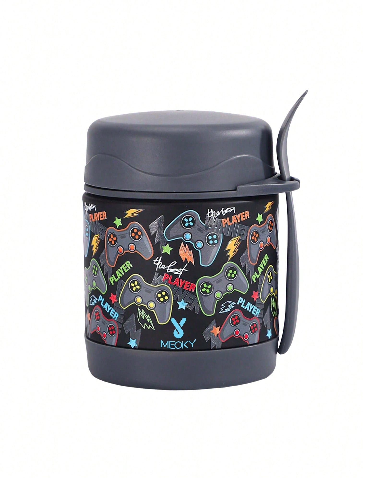 Meoky 300ml Stainless Steel Vacuum Insulated Food Jar