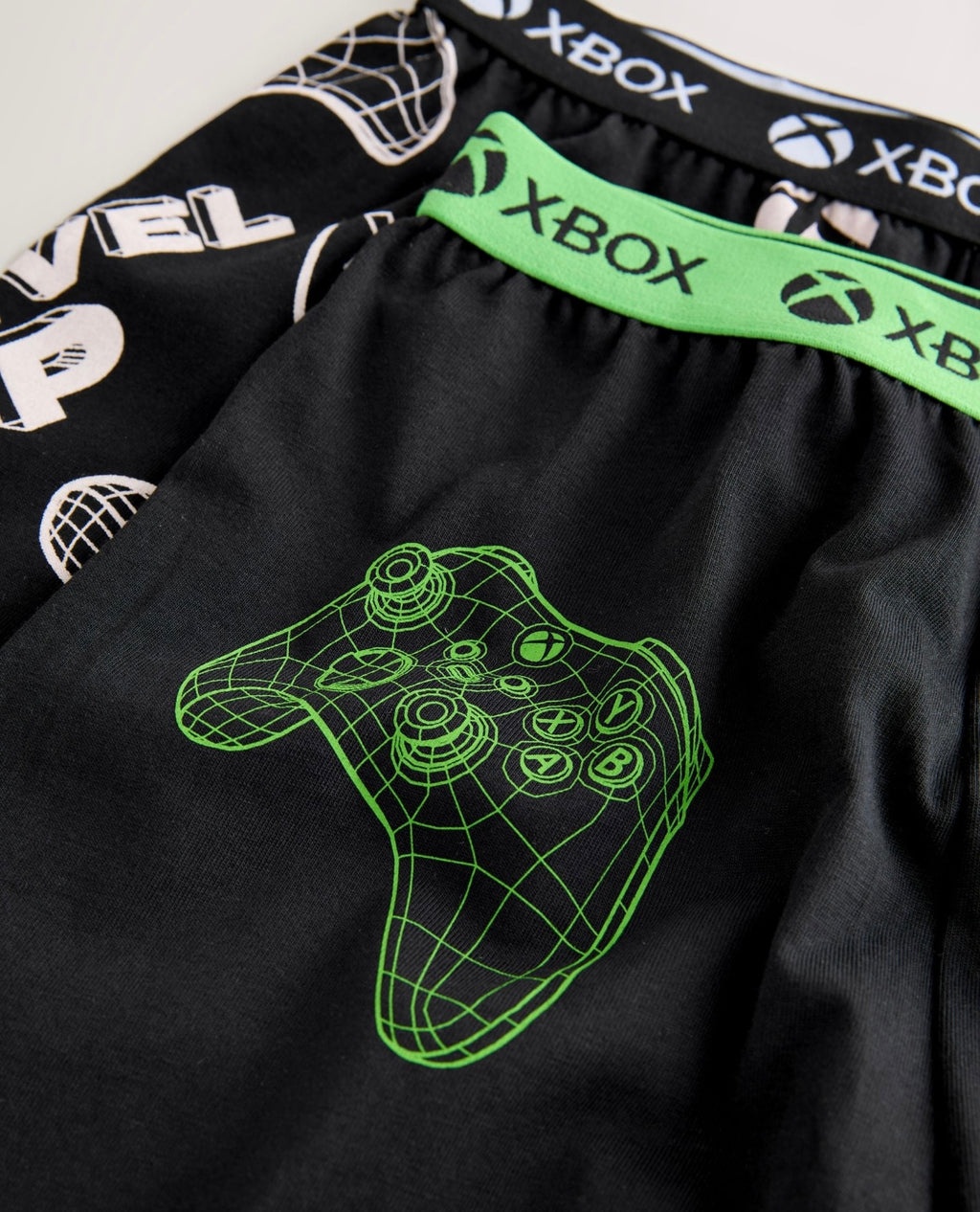 Black/Grey Xbox Short Pyjamas 2 Pack