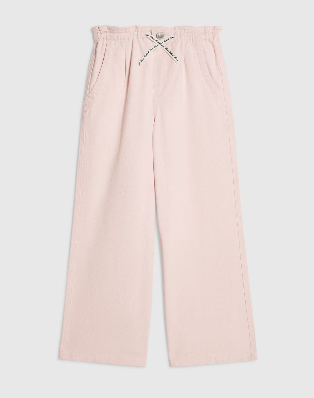 River Island Pink Barry Wide Leg Trouser