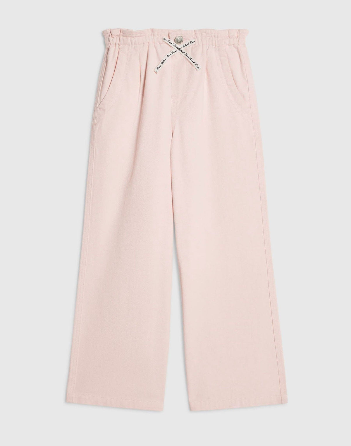 River Island Pink Barry Wide Leg Trouser