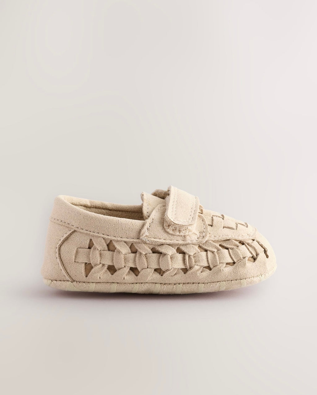 Neutral Touch Fastening Baby Woven Loafers
