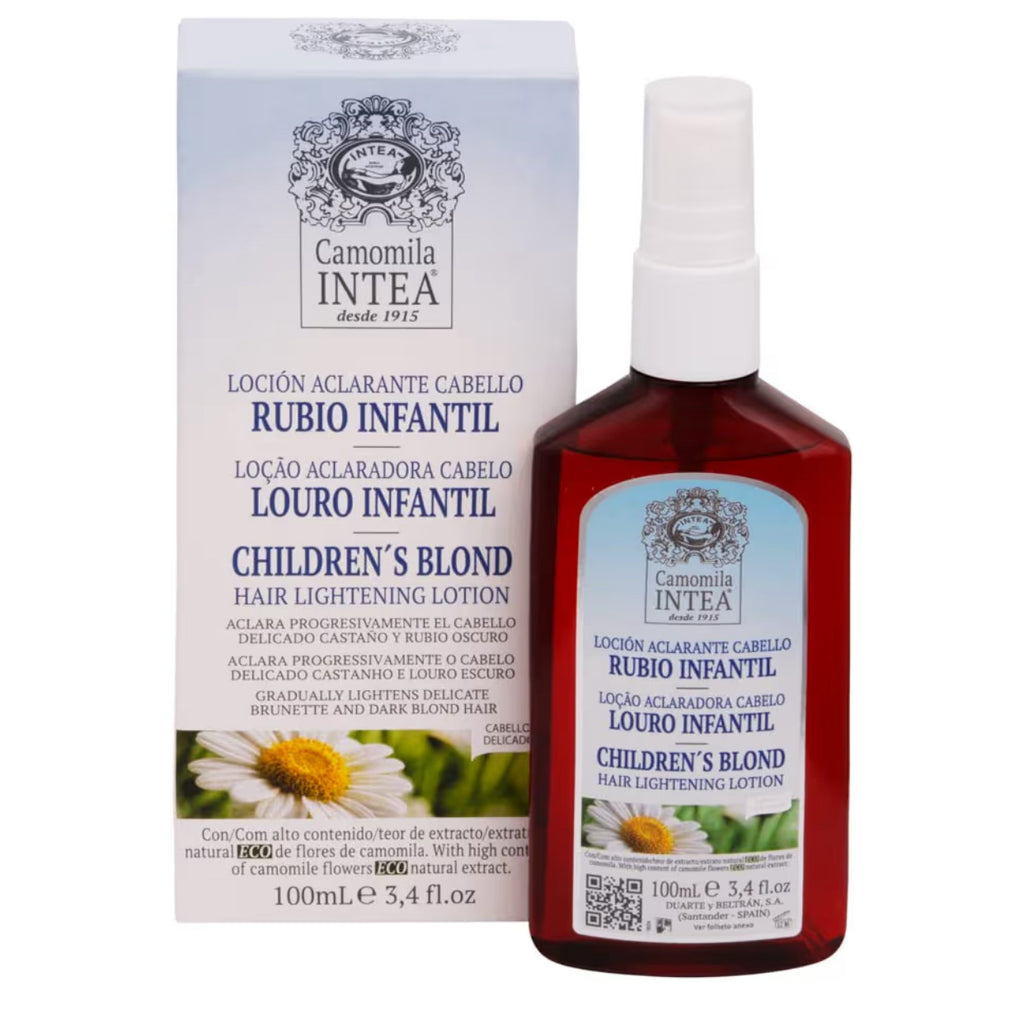 Camomila Intea - Children's Lotion for Natural Blonde Hair - Organic Natural Extract from Chamomile - 100 ml