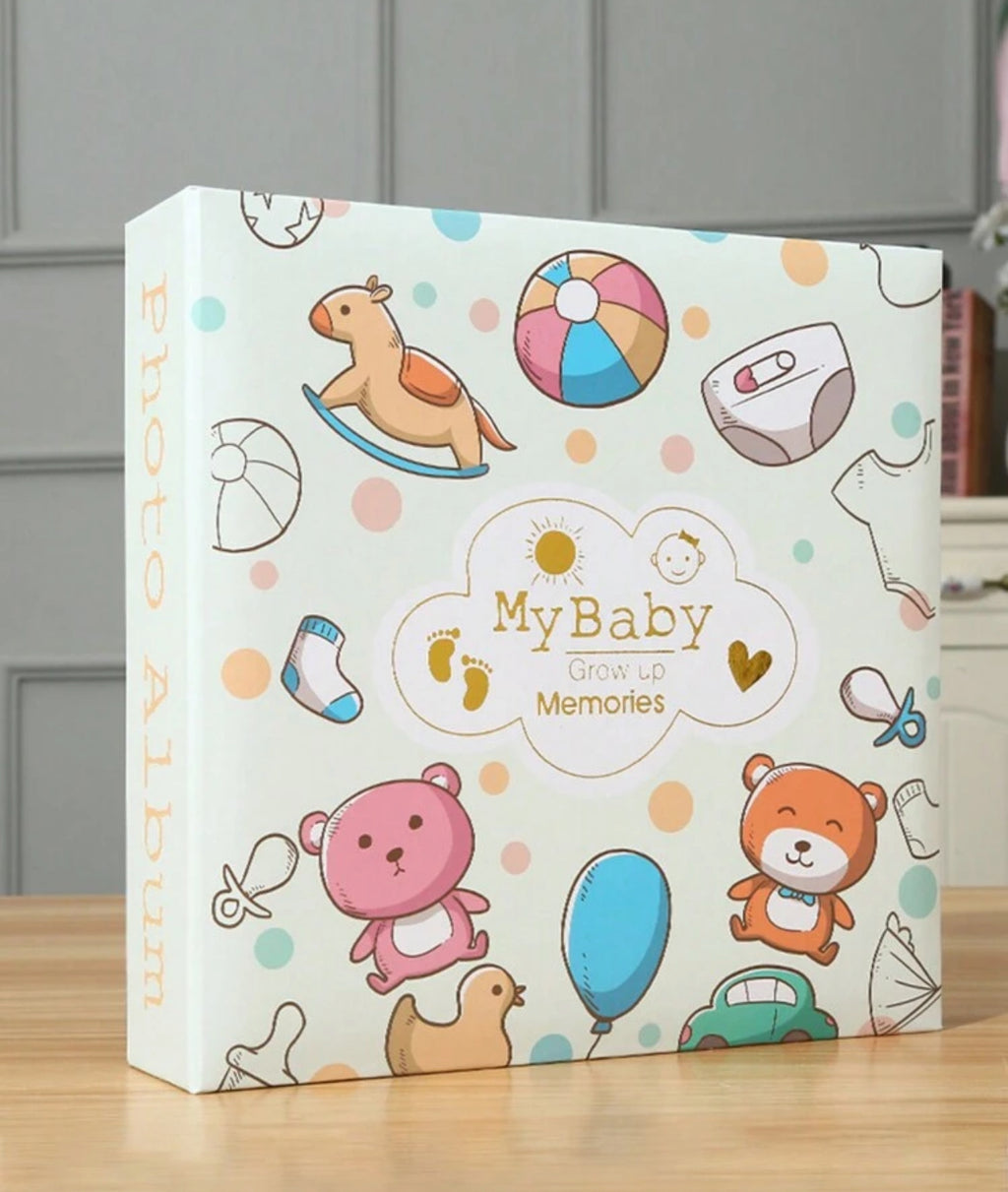 1pc 200-Slot Baby Photo Album (immediate)