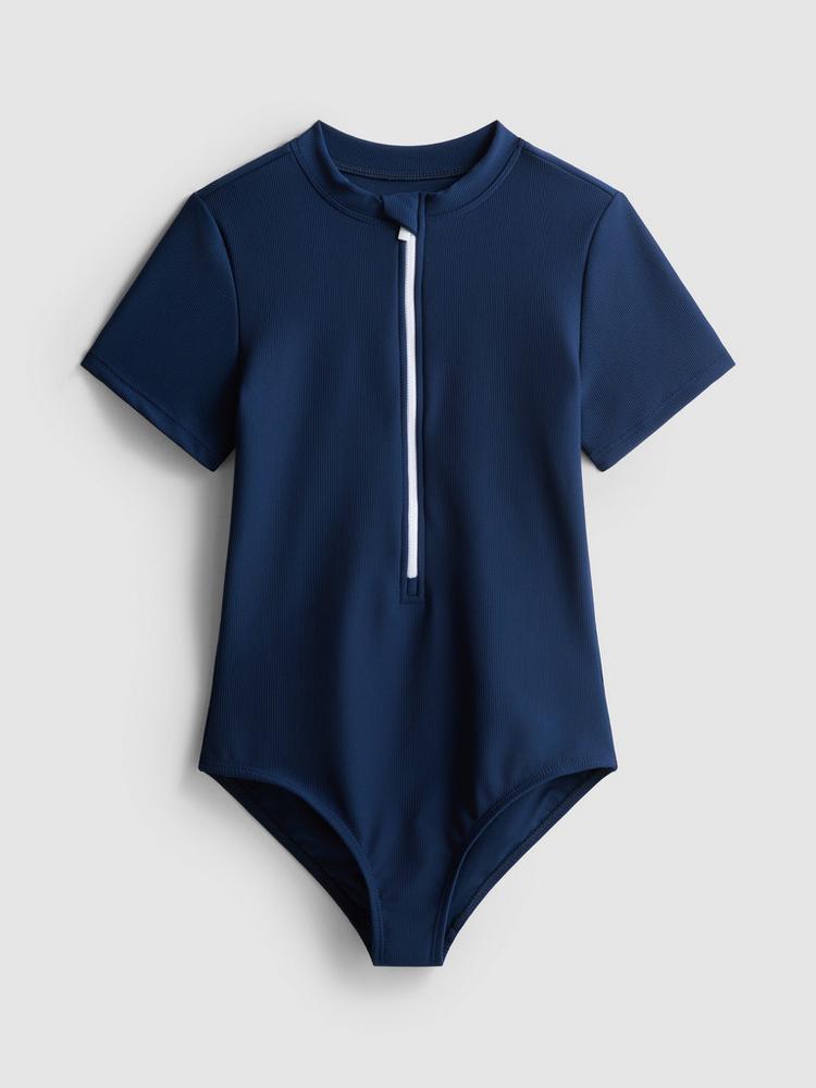 Zip-Up Swimsuit