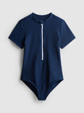Zip-Up Swimsuit