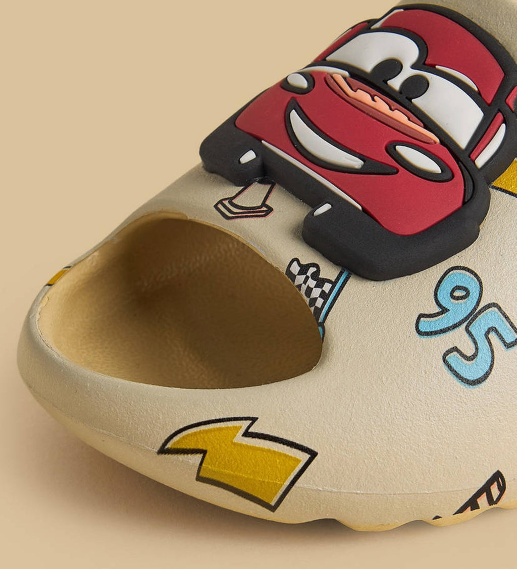 Cars Print Clogs with Backstrap
