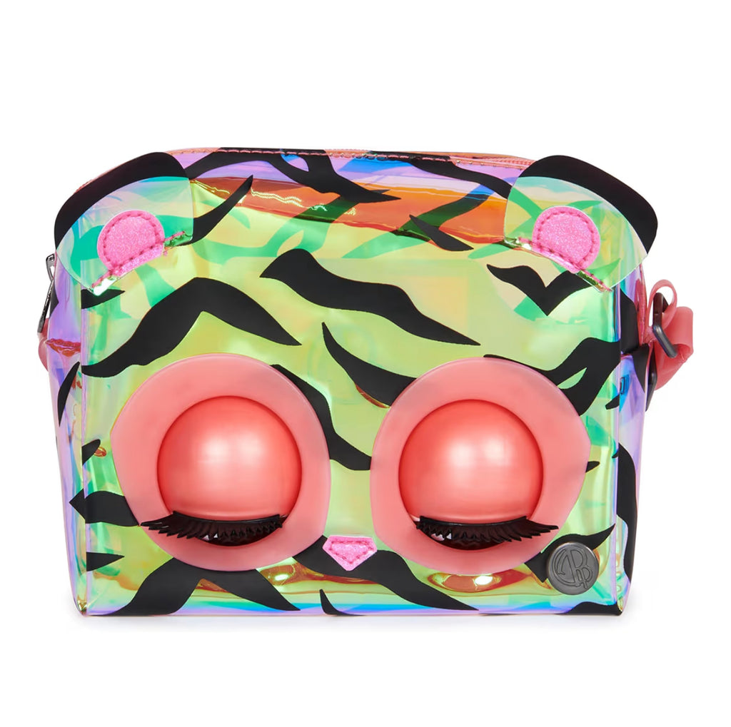 Purse Pets, Purrisma Interactive Tiger Pet Toy & Crossbody Bag, over 30 Sounds & Reactions