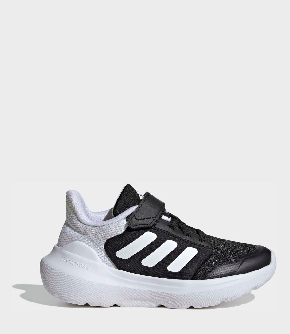 adidas Black/White Tensaur Run 2.0 Hook and £28 Loop Kids Trainers