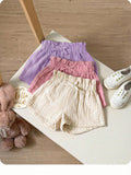 Baby Girl Casual Summer 3pcs/Set Shorts