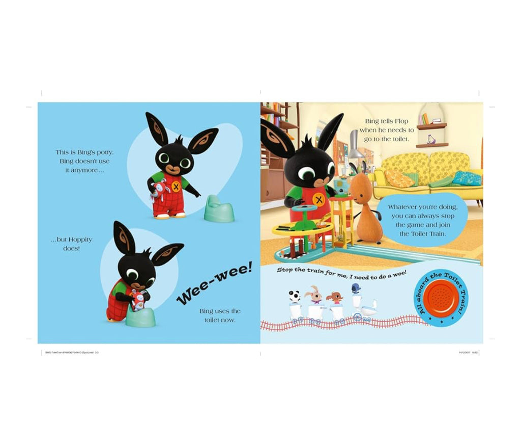 Bing Potty Training Sound Book