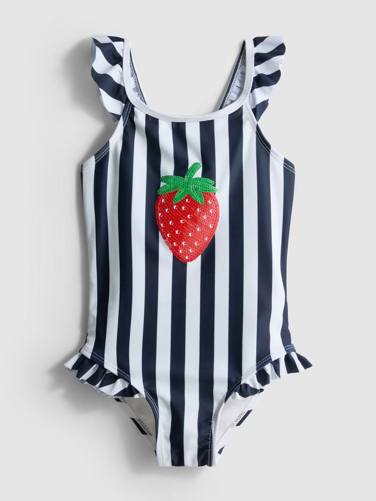 Sequin Strawberry Swimsuit