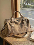 Leopard Duffel Travel Bag