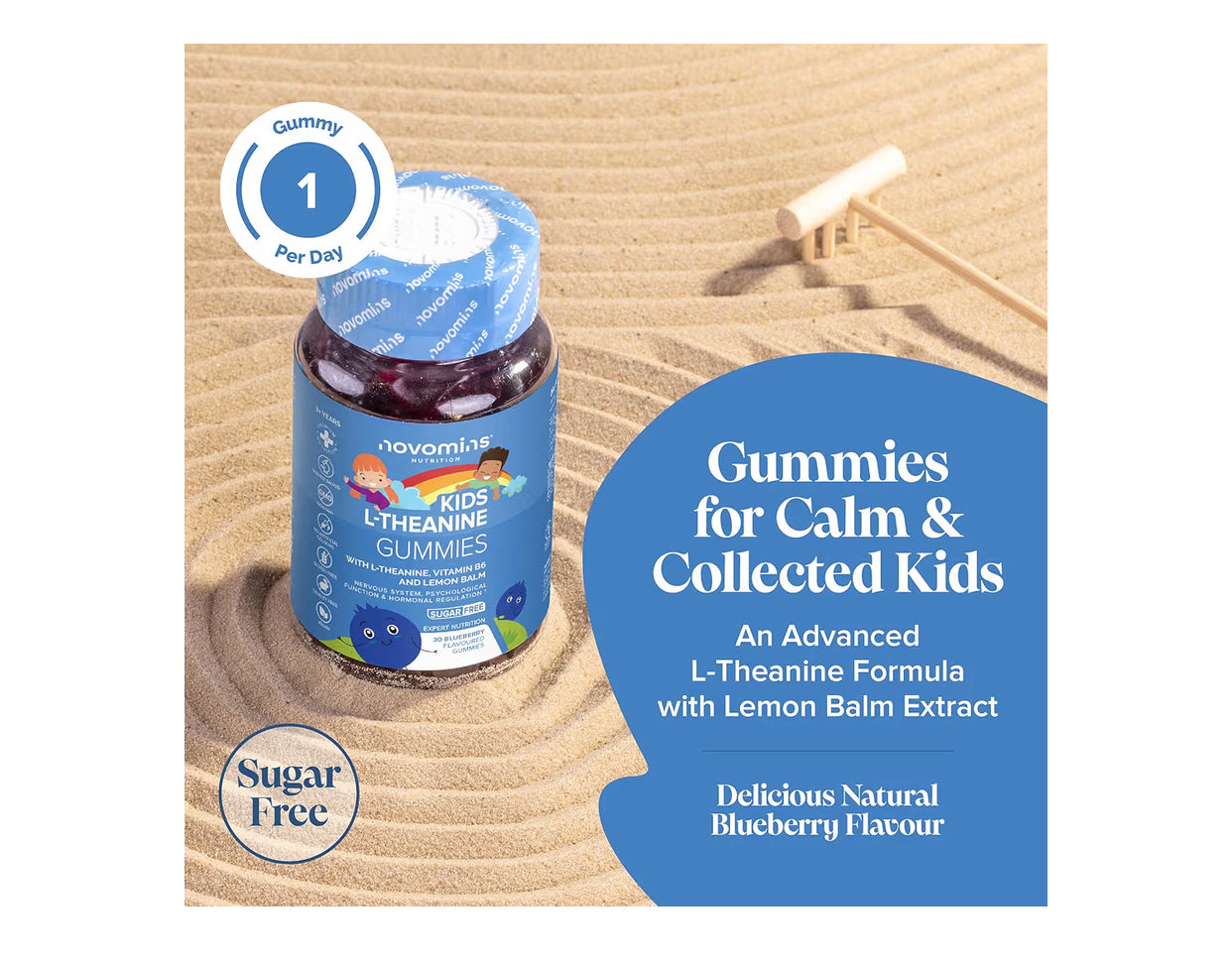 Novomins Kids L Theanine Gummies