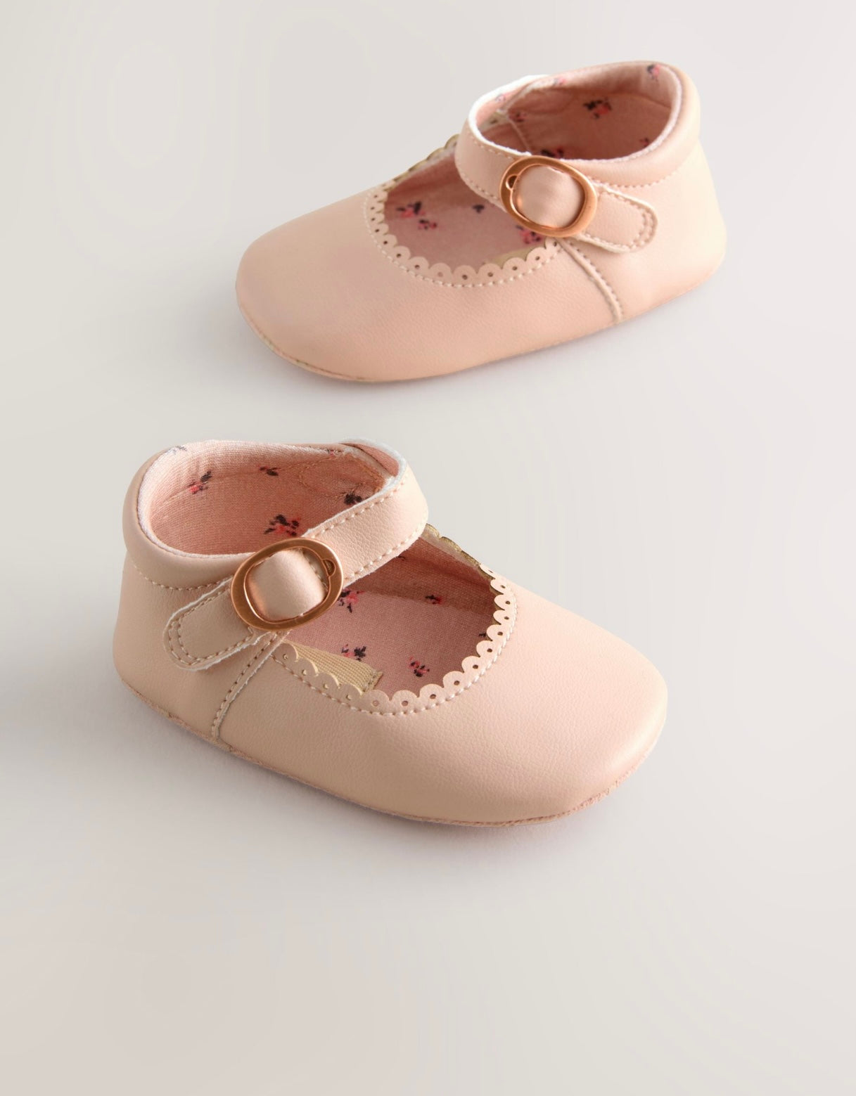 Pink Mary Jane Baby Shoes