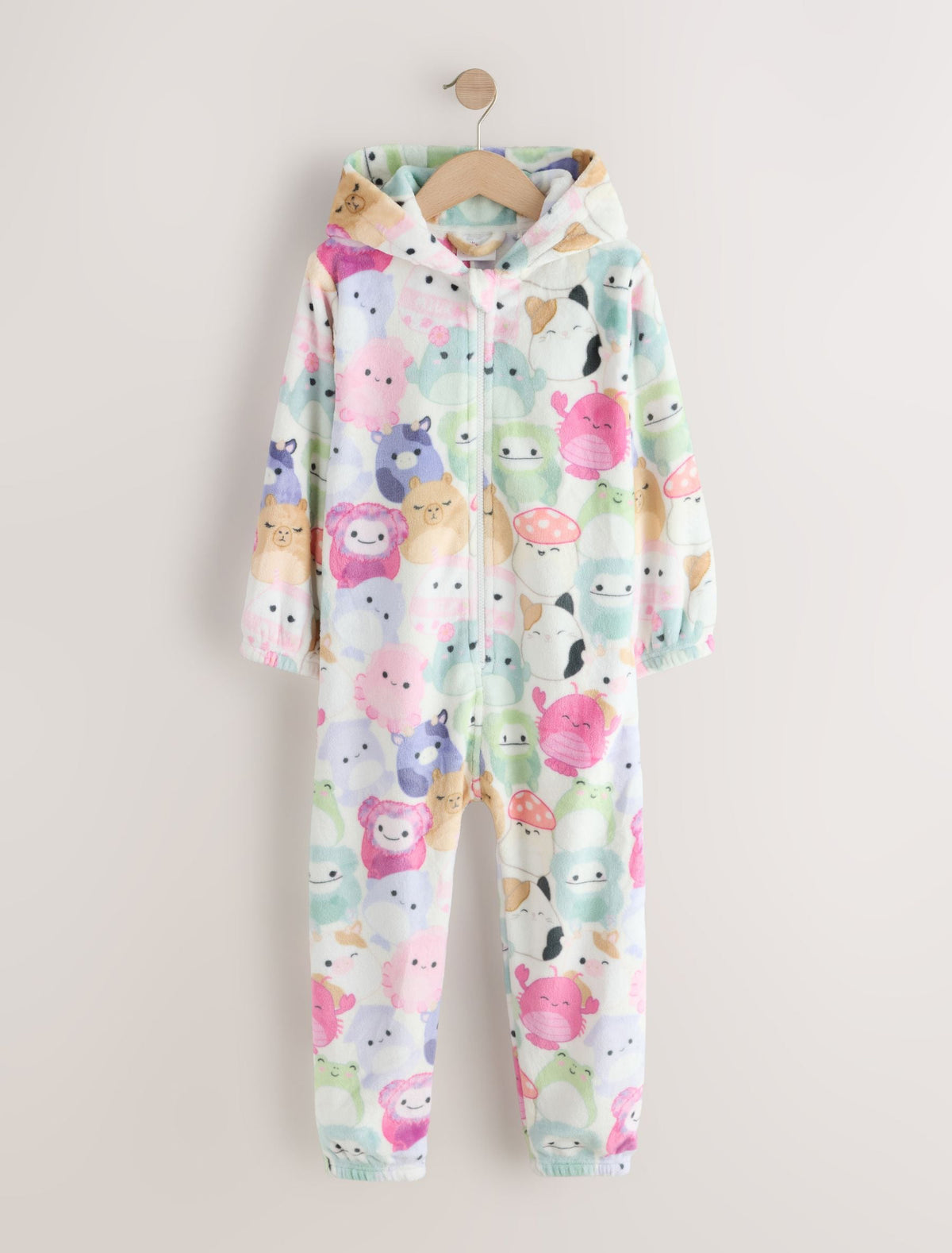 Multi Squishmallows Fleece All-In-One