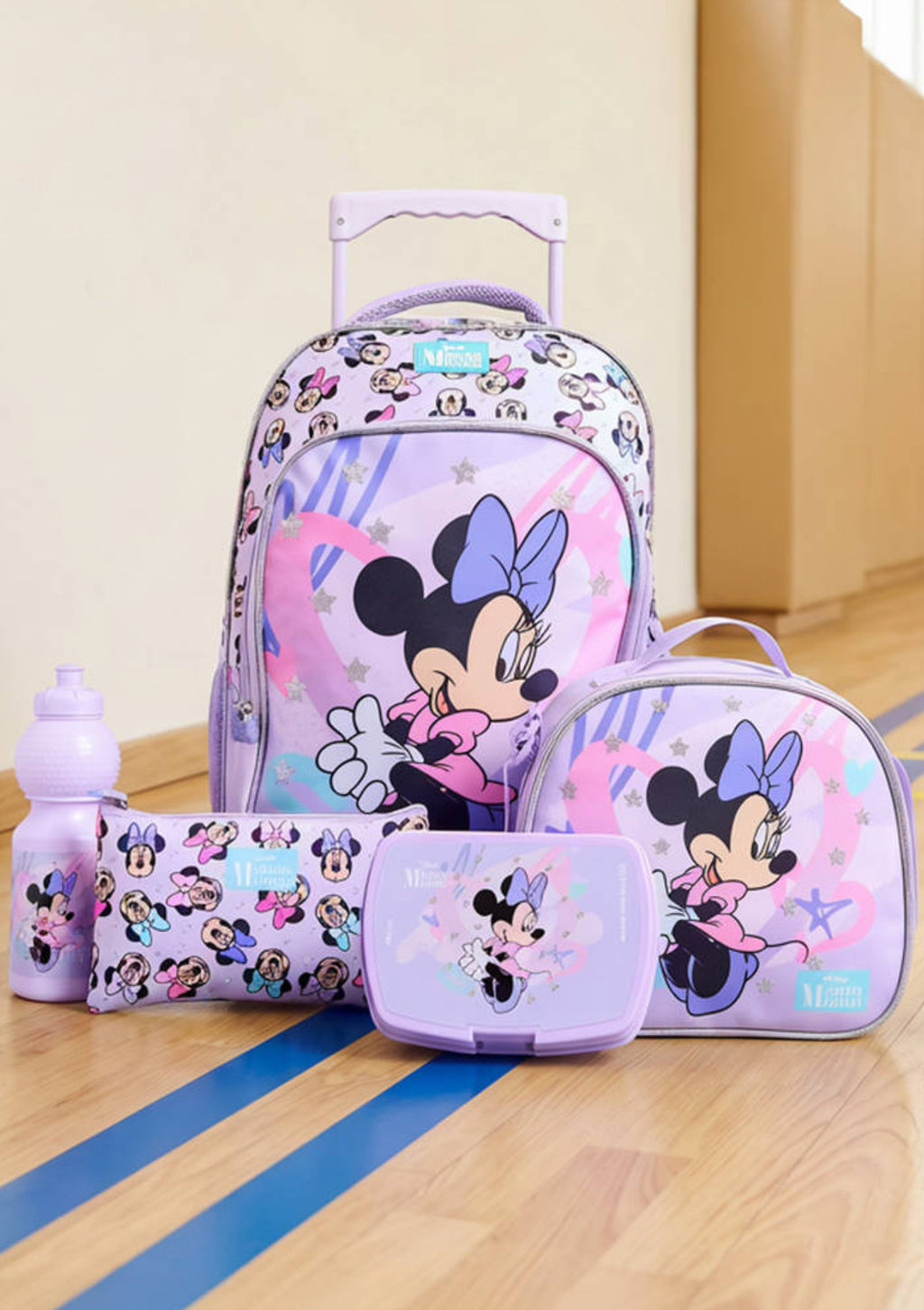 Minnie Mouse Trolly Bag Set 16 inch