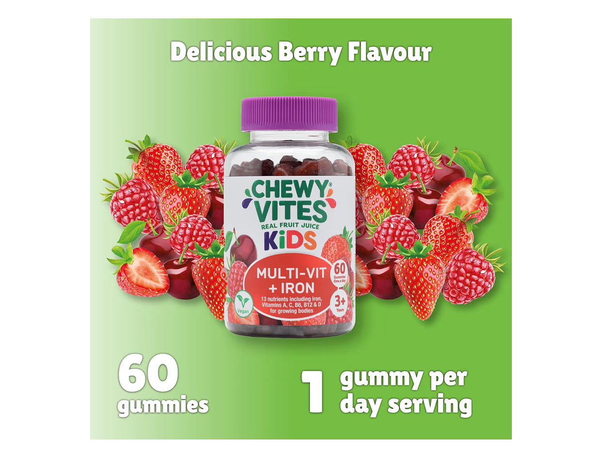 Chewy Vites Kids Multi-Vitamin + Iron