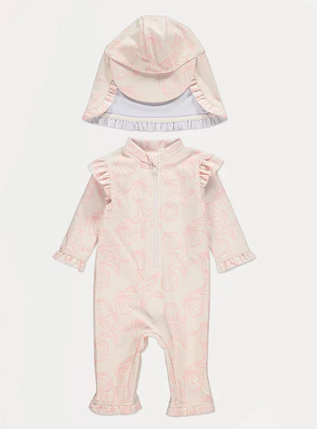 Sun Protection Rash Suit & Hat