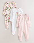 Baker by Ted Baker 3 Pack Sleepsuits