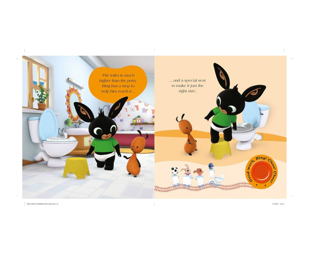 Bing Potty Training Sound Book