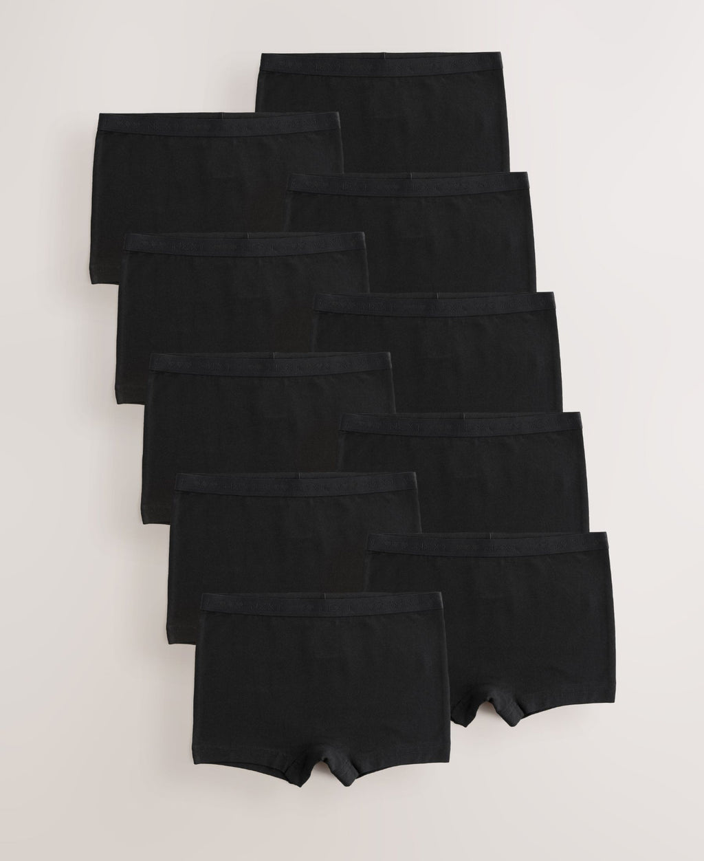Black Short Briefs 10 Pack